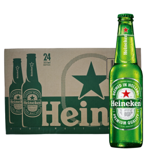 Heineken Bottle 24 x 325ml (Pint) [BBD: 29 Dec 2026]