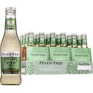 Fever-Tree Premium Ginger Ale Mixer 24 x 200ml [BBD: 30 Nov 2026]