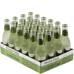Fever-Tree Premium Ginger Beer Mixer 24 x 200ML [BBD: 28 Feb 2027]