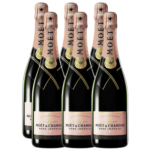 Moet Chandon Rose Imperial 750ml x 6 (With Box)