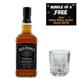 Jack Daniel's Old No.7 700ml x6 Bundle