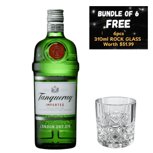 Tanqueray London Dry Gin 750ml x6