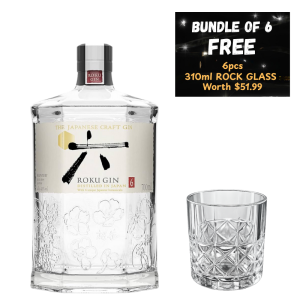 Suntory Roku Gin 700ml x6