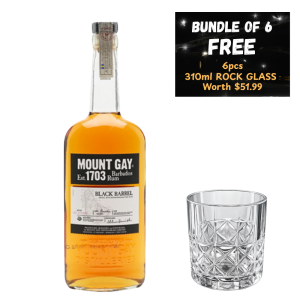 Mount Gay Black Barrel Rum 700ml x6