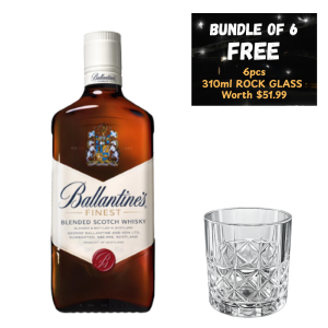 Ballantine's Finest 750ml x6 Bundle (With Box)