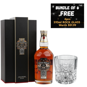 Chivas Regal 25 Years 700ml x6 Bundle (With Box)