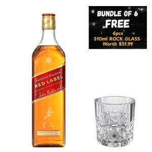 Johnnie Walker Red Label 700ml x6