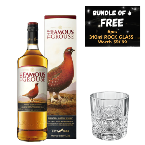 Famous Grouse Whisky 750ml x6 Bundle