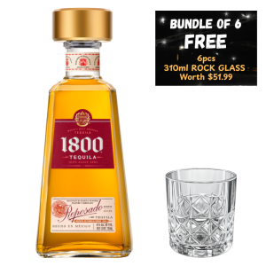 1800 Reposado Tequila 750ml x6 Bundle