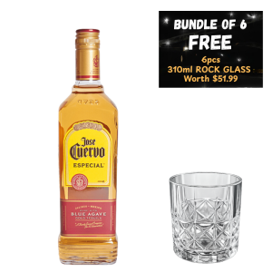 Jose Cuervo Especial Gold Tequila 700ml x6 Bundle