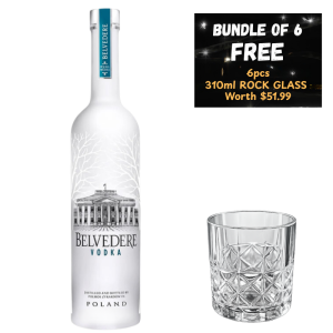 Belvedere Vodka 700ml x6 Bundle