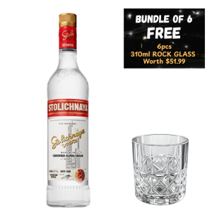 Stolichnaya Premium Vodka 750ml x6