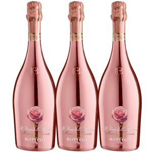 BOTTEGA MOSCATO ROSE MANZONI 750ML/7% X 3