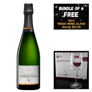 CHARLES COLLIN CHAMPAGNE BRUT 750ML x 6 BUNDLE