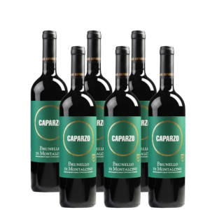 CAPARZO BRUNELLO MONTALCINO 375 ML/13.5%. (2017/2019). X6