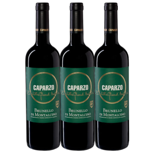 CAPARZO BRUNELLO MONTALCINO 750 ML/13.5%. (2019/2020). X 3