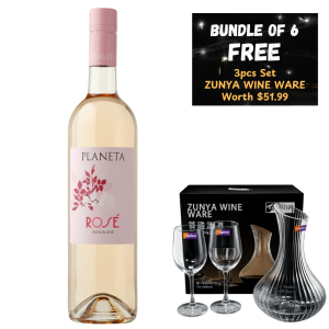 PLANETA LA SEGRETA ROSÈ (2024) 750ML/12.5% X 6 BUNDLE