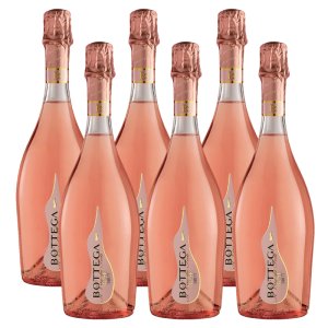 BOTTEGA SPUMANTE VINO POETI VENEZIA DOC ROSE 750ML x6